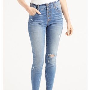 Kut from the Kloth Connie High Rise Ankle Skinny.  Size 8